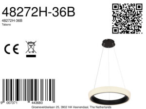 globo-hanglamp-tabano-zwart-metaal-ø50cm-led-48272h-36b-8a