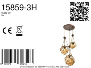 globo-hanglamp-tiko-bruin-glas-ø43cm-e27-15859-3h-8a