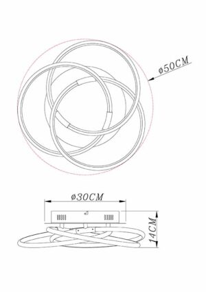 globo-plafonniere-barna-goud-aluminium-ø50cm-led-67828-30g-1