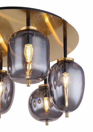 globo-plafonniere-blackyi-messingzwart-glassmokeglas-ø65cm-e14-15345-6dmm-1