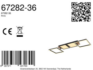 globo-plafonniere-bossy-zwart-metaal-led-67282-36-8a