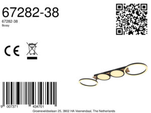 globo-plafonniere-bossy-zwart-metaal-led-67282-38-8a