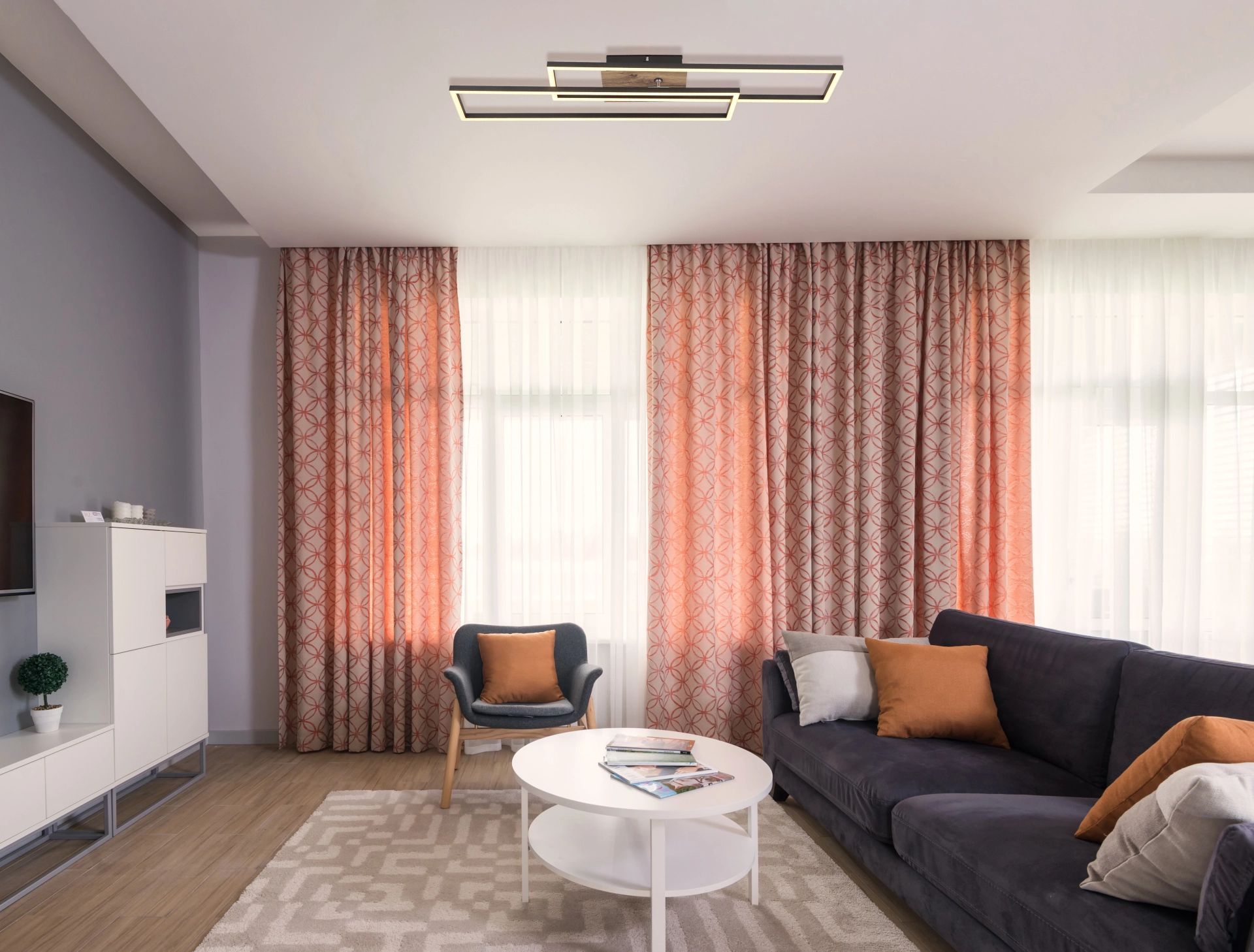 globo-plafonniere-dakari-zwart-metaal-led-67208-30-8