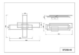 globo-plafonniere-dakari-zwart-metaal-led-67208-40-7