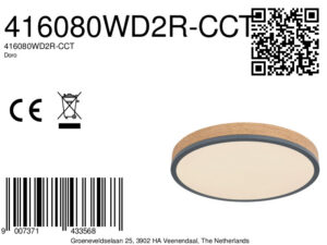 globo-plafonniere-doro-grijs-metaal-ø45cm-led-416080wd2r-cct-8a