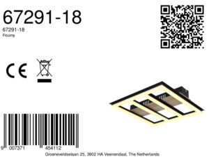 globo-plafonniere-froomy-zwart-metaal-led-67291-18-8a