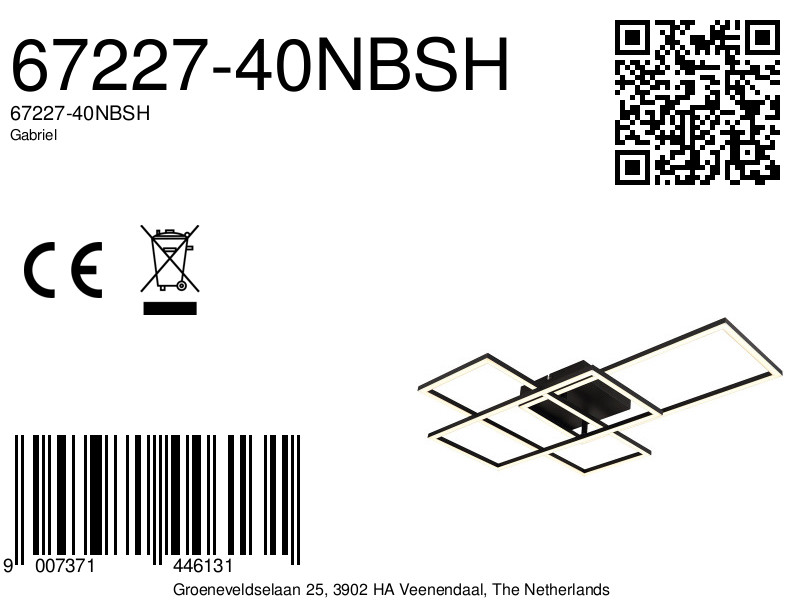 globo-plafonniere-gabriel-zwart-metaal-led-67227-40nbsh-8a