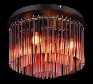 globo-plafonniere-gorley-zwart-glas-ø32cm-e14-15698dbr-2