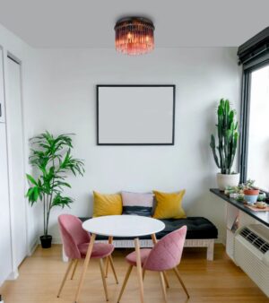 globo-plafonniere-gorley-zwart-glas-ø32cm-e14-15698dbr-4