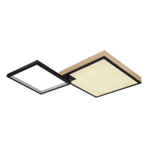 globo-plafonniere-jacky-zwart-metaal-led-41392-40-0