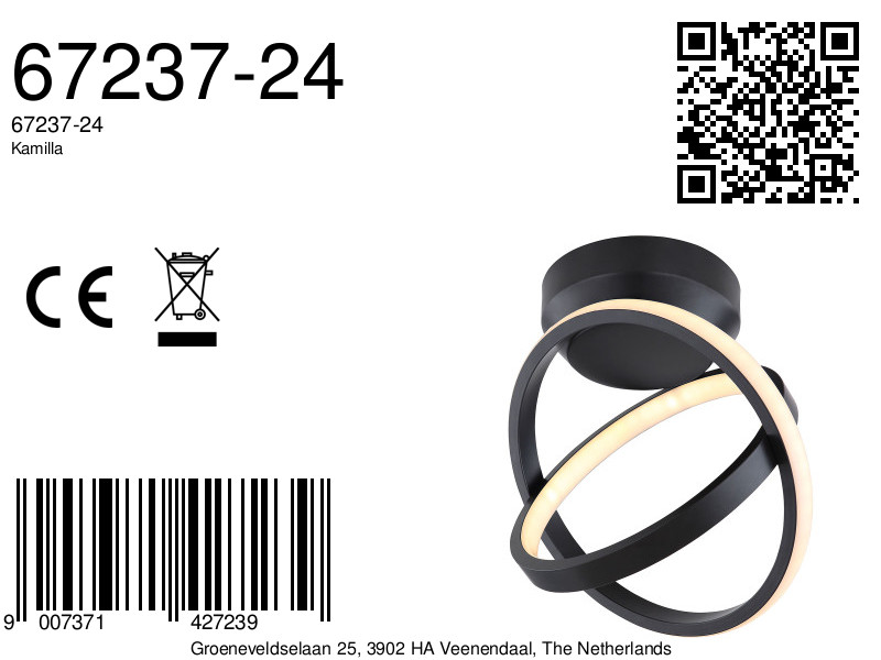 globo-plafonniere-kamilla-zwart-metaal-ø25cm-led-67237-24-8a