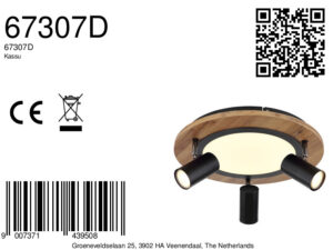 globo-plafonniere-kassu-naturelzwart-metaal-ø40cm-led-67307d-8a