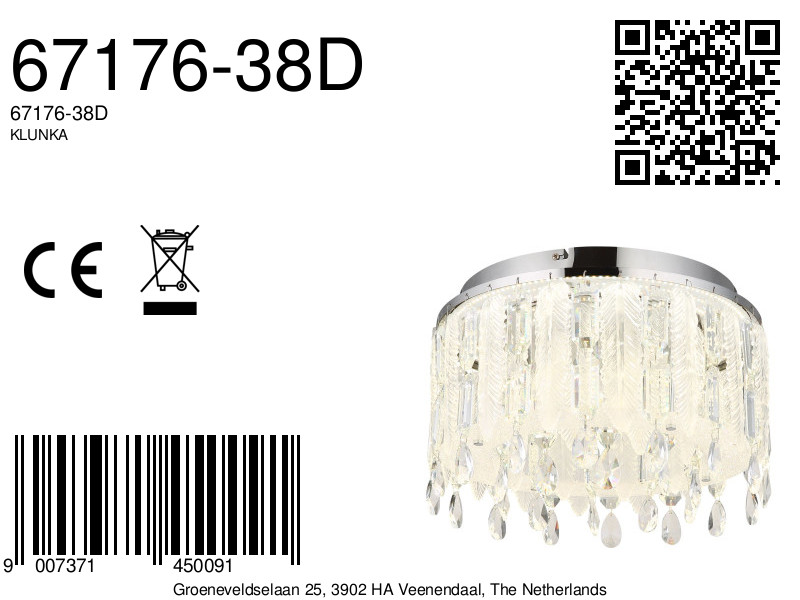 globo-plafonniere-klunka-chroom-glas-ø38cm-led-67176-38d-8a