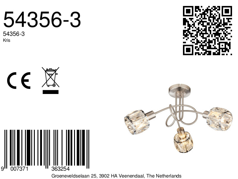 globo-plafonniere-kris-nikkel-metaal-ø38cm-e14-54356-3-8a