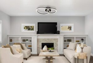 globo-plafonniere-loretta-zwart-metaal-led-48039-30-7