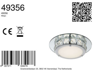 globo-plafonniere-margo-chroom-metaal-ø25cm-led-49356-8a