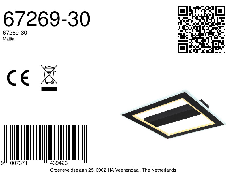 globo-plafonniere-mattia-zwart-metaal-led-67269-30-8a