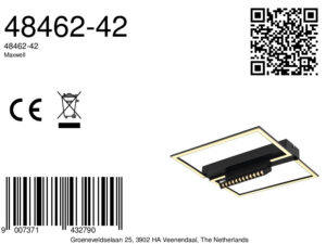 globo-plafonniere-maxwell-zwart-metaal-led-48462-42-8a