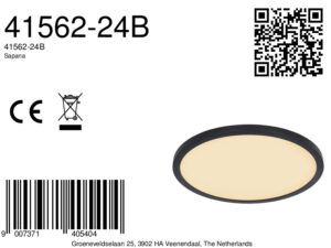 globo-plafonniere-sapana-zwart-kunststof-ø42cm-led-41562-24b-8a