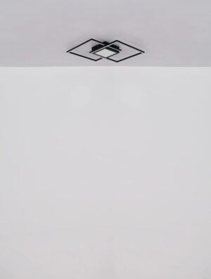 globo-plafonniere-saunders-zwart-metaal-led-48468-32-10