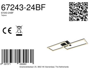 globo-plafonniere-tatjana-zwart-metaal-led-67243-24bf-8a