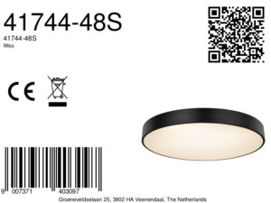 globo-plafonniere-wiss-zwart-metaal-ø60cm-led-41744-48s-8a
