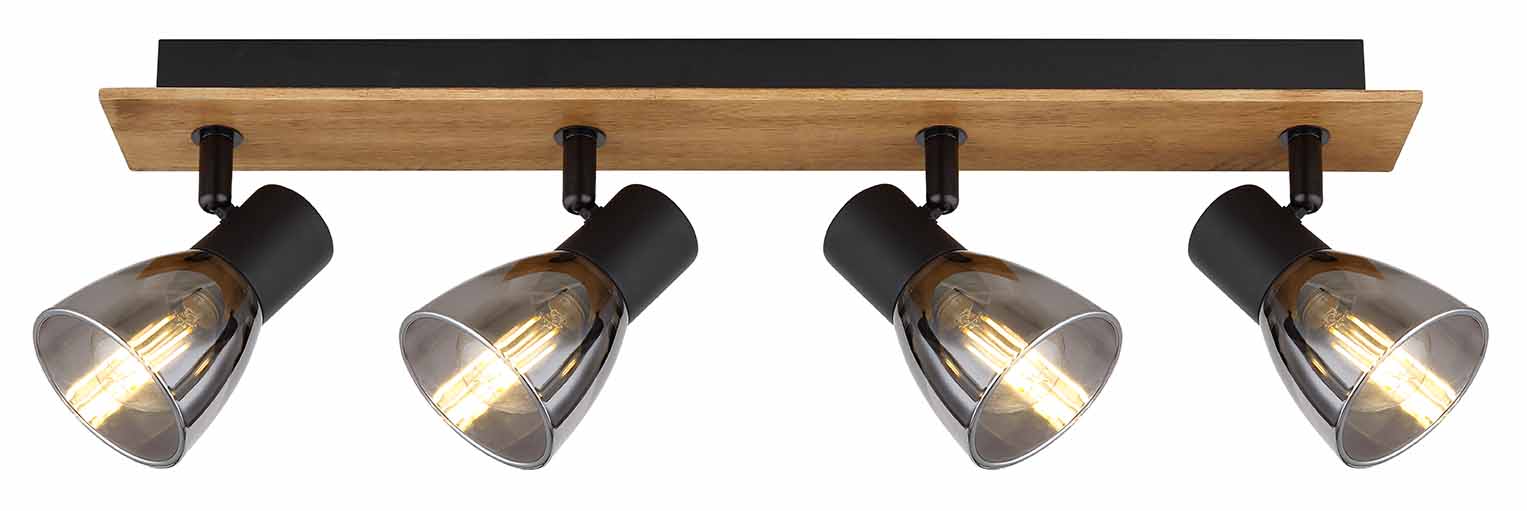 globo-spot-claude-bruin-houtsmokeglas-kleurglas-lamp-e14-54307-4w-1