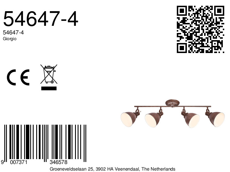 globo-spot-giorgio-bruin-metaal-opbouwspot-e14-54647-4-8a