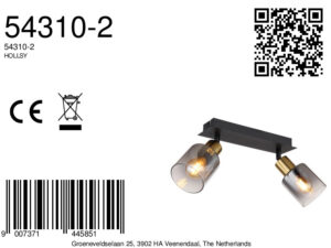 globo-spot-hollsy-zwart-glas-opbouwspot-e14-54310-2-8a