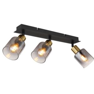 globo-spot-hollsy-zwart-glas-opbouwspot-e14-54310-3-0