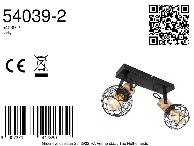 globo-spot-lacky-zwart-metaal-opbouwspot-e27-54039-2-8a