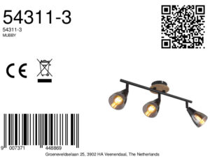 globo-spot-mubby-zwart-glas-opbouwspot-e14-54311-3-8a