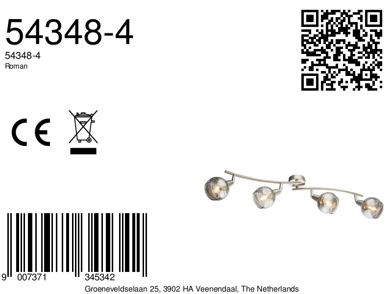 globo-spot-roman-nikkel-metaal-opbouwspot-e14_led-54348-4-8a