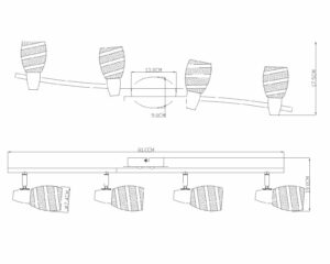globo-spot-roy-chroom-metaal-opbouwspot-e14-54985-4-1
