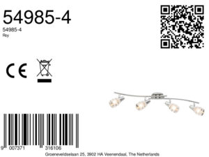 globo-spot-roy-chroom-metaal-opbouwspot-e14-54985-4-8a