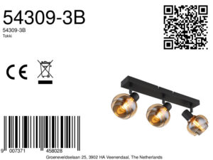 globo-spot-tokki-zwart-glasmetaal-kleurglas-lamp-e14-54309-3b-8a