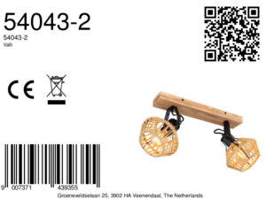 globo-spot-valli-bruin-metaal-opbouwspot-e27-54043-2-8a