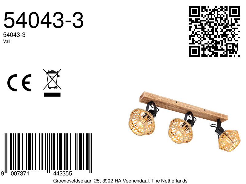 globo-spot-valli-bruin-metaal-opbouwspot-e27-54043-3-8a