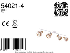 globo-spot-widy-wit-metaal-opbouwspot-e27-54021-4-8a
