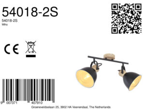 globo-spot-wiho-zwart-metaal-opbouwspot-e27-54018-2s-8a