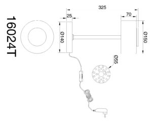 globo-tafellamp-belinda-zwart-glas-ø15cm-led-16024t-4
