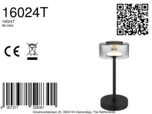 globo-tafellamp-belinda-zwart-glas-ø15cm-led-16024t-8a