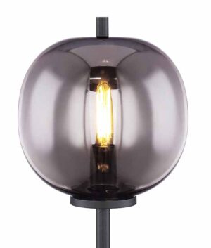 globo-tafellamp-blacky-zwart-glasmetaalsmokeglas-ø19cm-e14-15345t-1