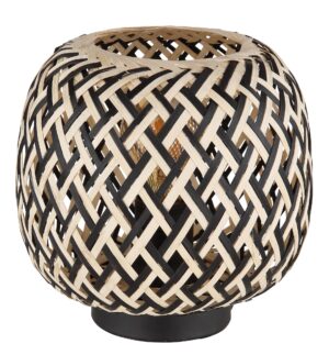 globo-tafellamp-colly-zwart-bamboe-ø20cm-e27-15766t-1