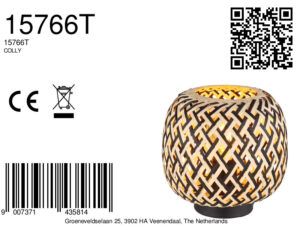 globo-tafellamp-colly-zwart-bamboe-ø20cm-e27-15766t-8a