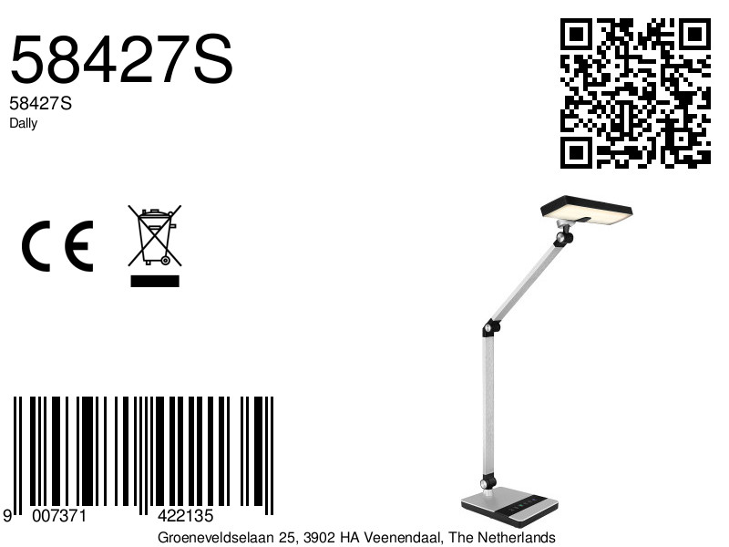 globo-tafellamp-dally-staal-kunststof-bureaulamp-led-58427s-8a