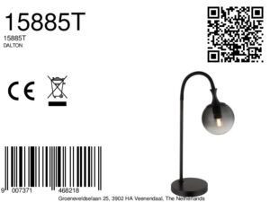 globo-tafellamp-dalton-zwart-glas-e27-15885t-8a