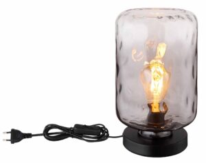 globo-tafellamp-darina-zwart-glassmokeglas-ø19cm-e27-16046ts-2