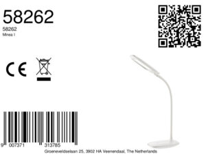 globo-tafellamp-mineai-wit-kunststof-bureaulamp-led-58262-8a