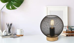 globo-tafellamp-pablo-zwart-hout-ø20cm-e27-15663t-3